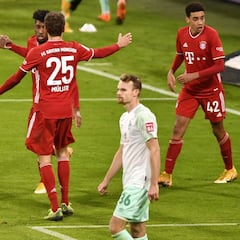 Resumen y goles del Bayern vs. Werder Bremen de la Bundesliga