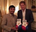 Pacquiao y el príncipe Harry: confidencias en Buckingham