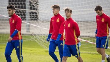 Óliver Torres se encuentra convocado con la Sub-21 para la repesca que les enfrenta a Austria.