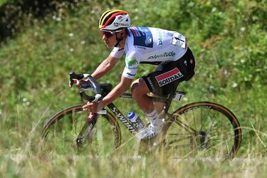 Remco Evenepoel perdió más de xx minutos en la etapa.