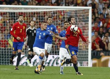 Isco showed his class for Spain against Italy.