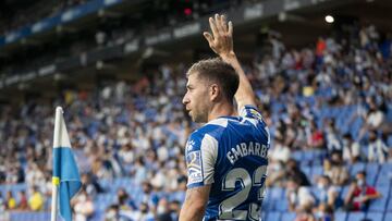 Adri&aacute;n Embarba, jugador del Espanyol.