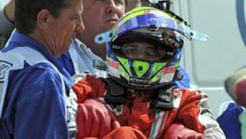 <b>RECUPERACIÓN.</b> Felipe Massa evoluciona favorablemente.