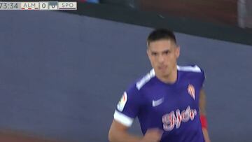 Resumen y gol del Almería vs. Sporting de LaLiga SmartBank