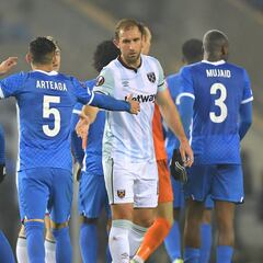 Gerardo Arteaga fue titular en el empate del Genk