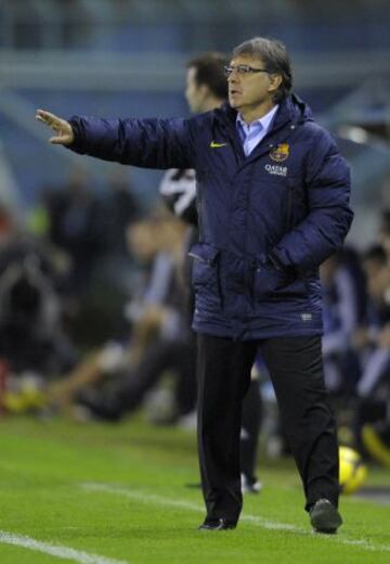 Celta de vigo-Barcelona. Tata Martino.
