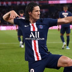 Cavani, 300 goles en la década: más que Costa y Morata juntos