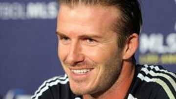 Beckham: "Nunca me vería jugando contra el United"
