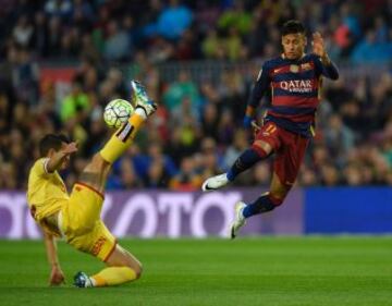 Neymar y Luis Hernández 