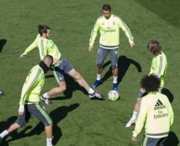Gareth Bale  y Cristiano Ronaldo.