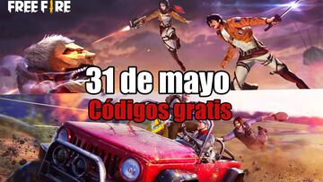 Free Fire | Códigos de hoy martes 31 de mayo de 2022: recompensas gratis