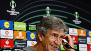 Sigue en directo la rueda de prensa de Pellegrini previa a la final de Conference League