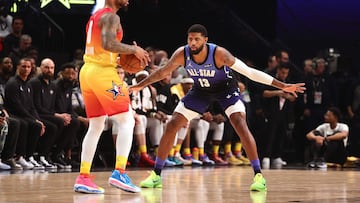 LA Clippers’ Paul George praises McClung in NBA All-Star dunk contest and discusses his own potential future as a Hall of Famer.