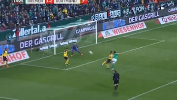 Incombustible Pizarro: gol para empatar contra el Dortmund
