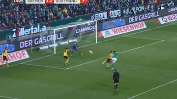 Incombustible Pizarro: gol para empatar contra el Dortmund