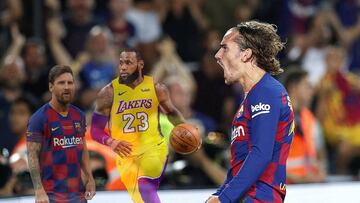 Griezmann takes inspiration from Messi and LeBron