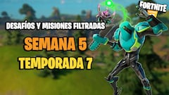 Fortnite Temporada 7: desafíos y misiones filtradas Semana 5