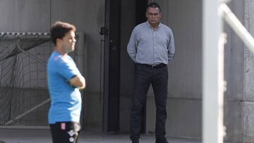 Alexis, durante un entrenamiento.