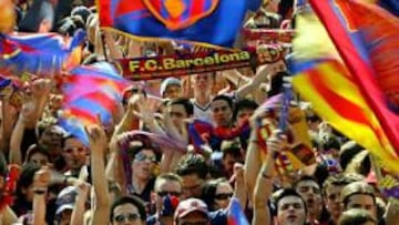 <b>INCREMENTO DESAFORADO. </b>La masa social del Barcelona ha engordado de forma sorprendente, casi 3.000 socios, en un tiempo récord.