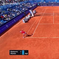 Otra bochornosa escena de Djokovic a dos días de Roland Garros