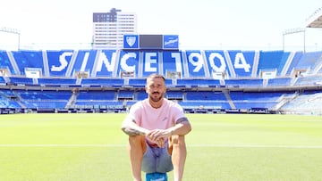 Dioni se despide del Málaga