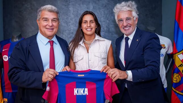 El Barça presenta cantando a su nueva estrella: Kika ya es culé