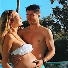 Álvaro Morata y Alice Campello desvelan el nombre de sus bebés