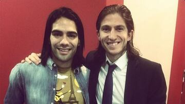 Falcao visita al Atl&eacute;tico de Madrid