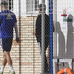 Atienza se ha reincorporado a los entrenamientos tras su puesta en libertad