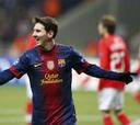 Messi, mejor goleador mundial de 2012 por delante de Neymar