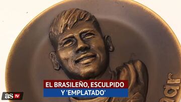 Las curiosidades del Mundial: Neymar, plasmado en un plato