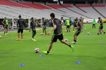 El 'Tri' afina detalles de cara a su debut en Copa América