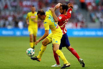 Juanfran and Vlad Chiriches.