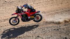 Jos&eacute; Ignacio Cornejo en el Dakar.