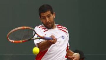 Hans Podlipnik perdió en primera ronda del dobles en Chennai.