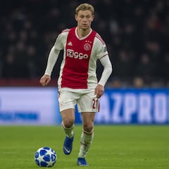 El valor de mercado de los jugadores del Ajax