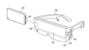 Apple patenta unas gafas VR al estilo de las Galaxy Gear