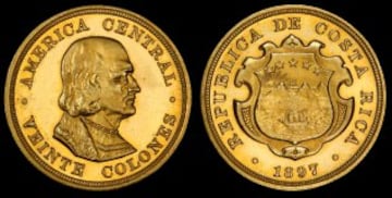 El Colón costarricense, llamado así en honor a Cristóbal Colón, es la moneda oficial del país, expedida por el Banco Central de Costa Rica. El billete de más alta denominación que circula en las calles es de 50 mil Colones. Esta moneda fue adaptada el 24 de octubre de 1896 por el el gobierno de Rafael Iglesias Castro en el marco de las celebraciones por el cuarto centenario del Descubrimiento de América.