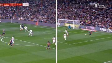 Dembélé hizo de Messi: sus dos jugadas que agrandaron al Barça