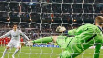Mal recuerdo. La última vez que el Madrid tiró penaltis, Cristiano, Kaká y Ramos fallaron y dejaron al Madrid sin final en Múnich.