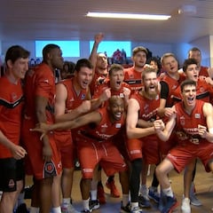 La fiesta del Tecnyconta tras hacer historia: "¡Bonus! ¡Bonus!"