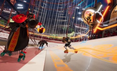 Impresiones finales de Roller Champions. Marcando canastas en patines