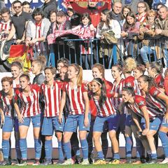 El Atlético Femenino, campeón de invierno, sueña con el título