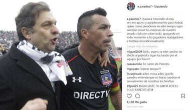 El sentido mensaje de despedida de Esteban Paredes a Mosa