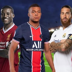 El once de galácticos del PSG con la llegada de Sergio Ramos