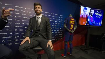 29/01/18 Barcelona
Acto de renovacion Gerard Pique (FC Barcelona)
Foto Ferran Zueras