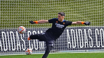Lucas Ca?izares: de confesar que quer¨ªa ser futbolista con 6 a?os a la primera vez que hizo una parada a Benzema