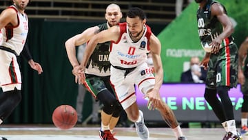 Nigel Williams-Goss, con el Lokomotiv Kuban en la Eurocup.