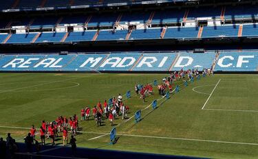 Santiago Bernabéu: unusual treat for visitors to Real Madrid home