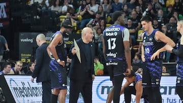 07/12/25 PARTIDO BALONCESTO
LIGA ACB LIGA ENDESA REGUAR SEASON JORNADA 9
BILBAO - GRAN CANARIA
JAUME PONSARNAU TIMEPO MUERTO